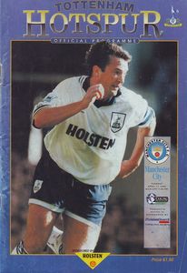 Tottenham Hotspur v Manchester City 1994/95